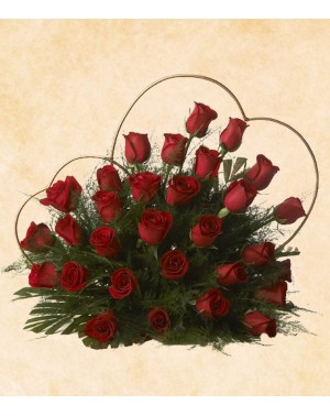  Encaged in Your Love - 30 Roses