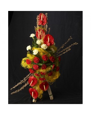 Red Hot Feelings Flowers