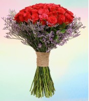 50 Roses Happiness Bunch