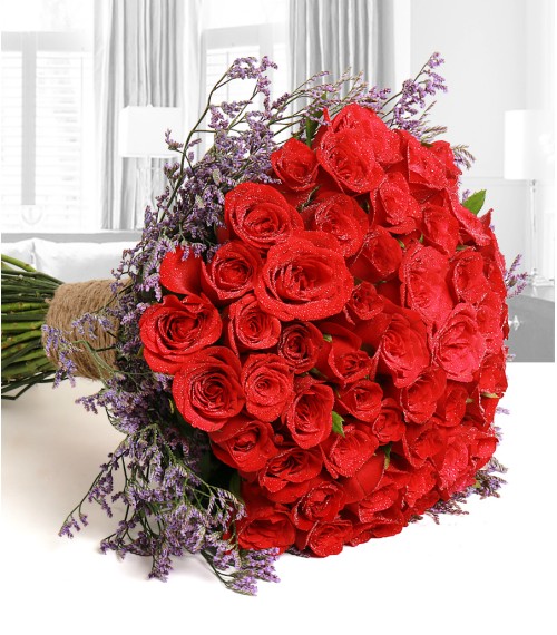 50 Roses Happiness Bunch