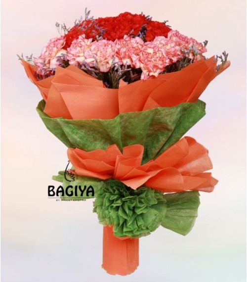 40 Carnations Love Reloaded Bunch