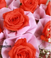 Idyllic Orange Roses Bouquet