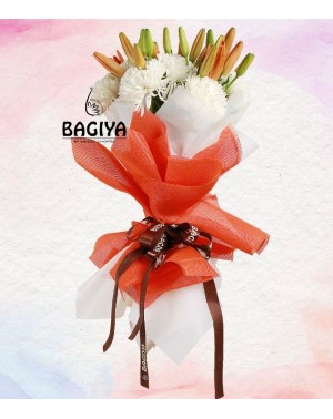 Chrysanthemum and Lily