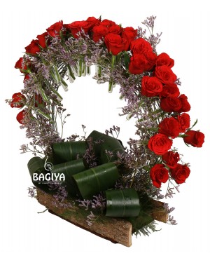 Test Tube Roses Bouquet.