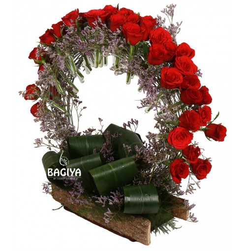 Test Tube Roses Bouquet.