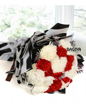 Retro 24 Flower Bunch