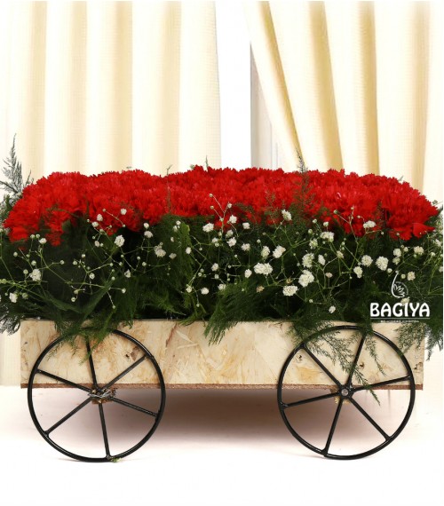 Carnations Cart