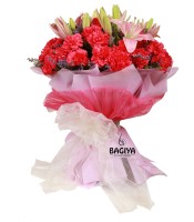 Lily Carnations Bunch 