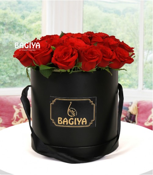 30 Red Roses Box Bouquet
