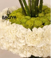 Yellow Lillies in a Vase