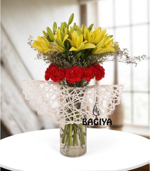 Lily Carnations Bunch