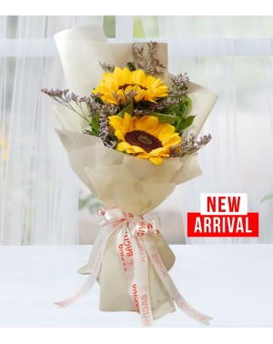 Two Sunflowers Bunch