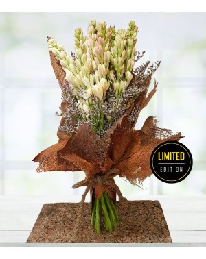 Ten Tuberoses Flowers Bunch