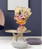 Lily & Roses Beautiful Bouquet