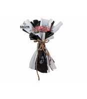 20 Pink Roses Bunch Film Pack