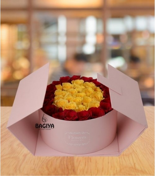 MAGNET LOVE FLORAL BOX