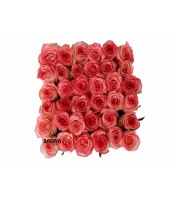 Roses Mirror Box Bouquet