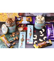Turquoise Delight Rakhi Hamper 