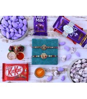  Kaleidoscope of Colors Rakhi