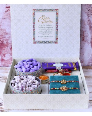  Kaleidoscope of Colors Rakhi