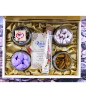 White Luxe Design Rakhi Hamper